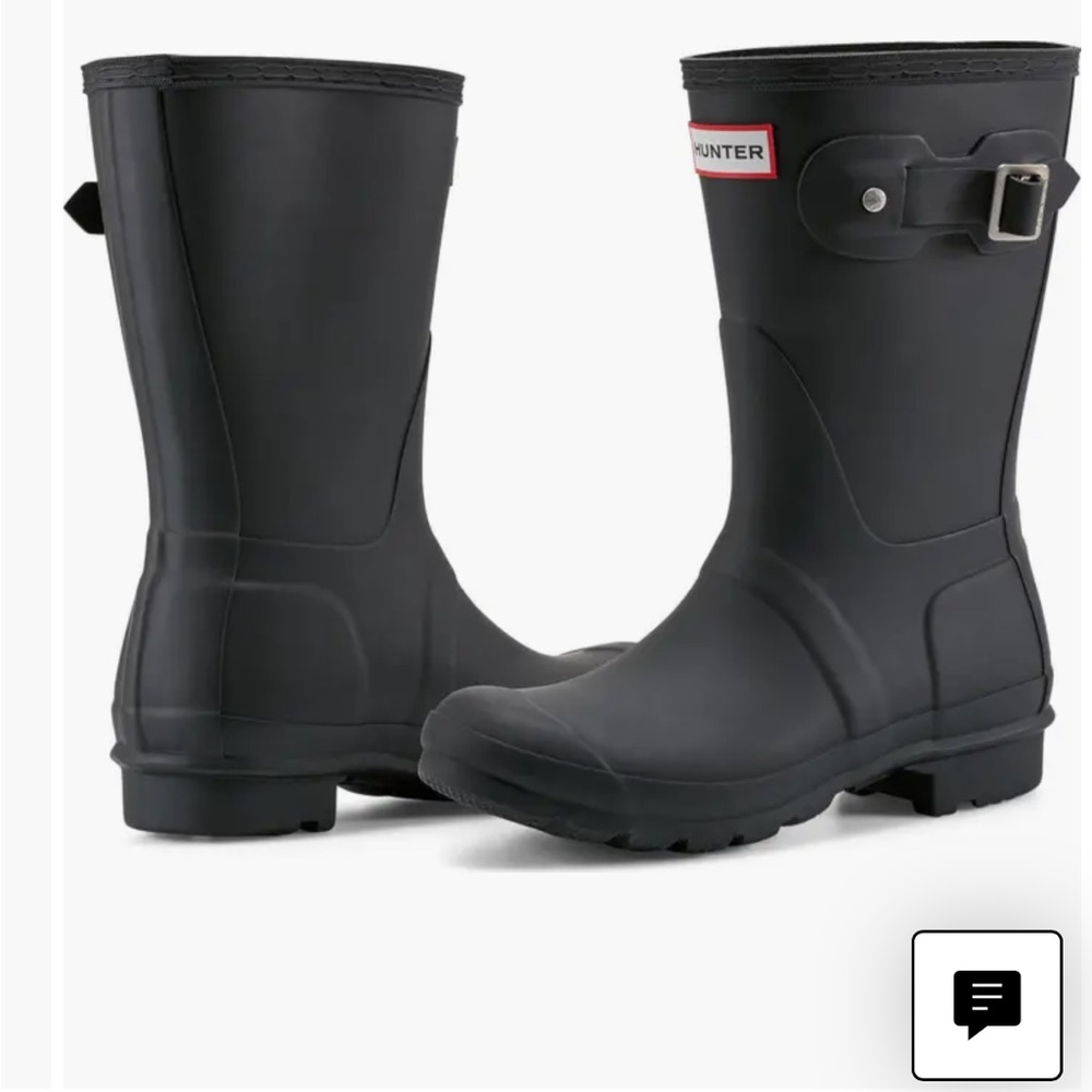 Hunter women’s original Black Rain Boots - Picture 10 of 11